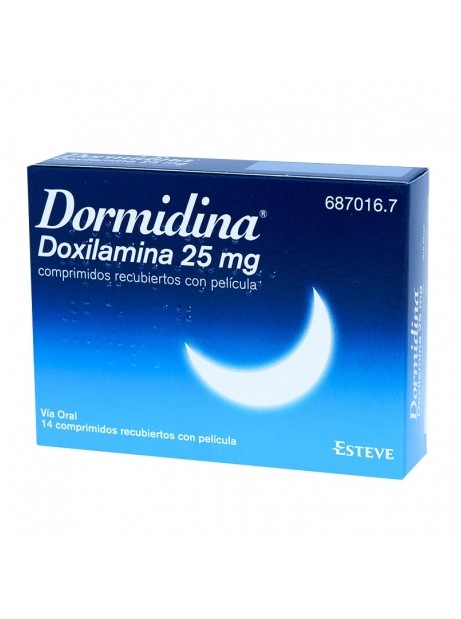 DORMIDINA 25 mg 14...